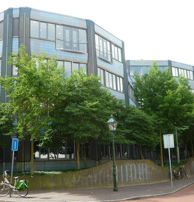 Achterzijde van de Algemene Rekenkamer